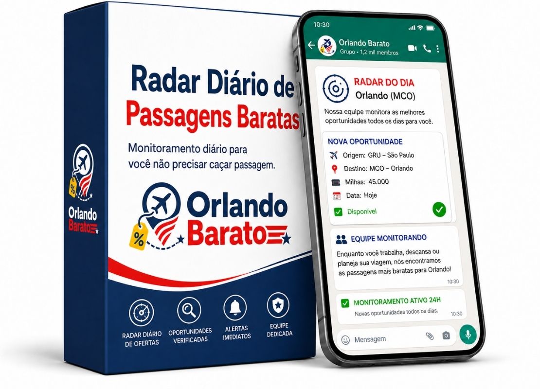 Radar Diário de Passagens Baratas