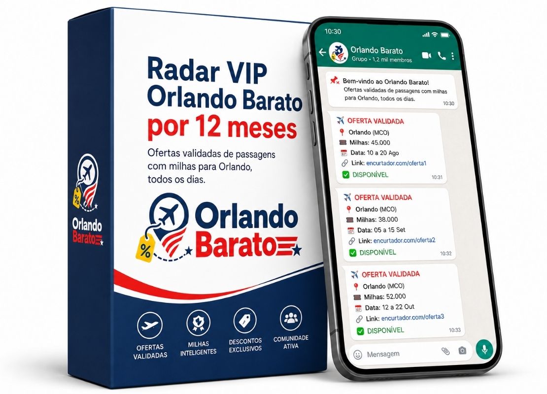 Radar VIP Orlando Barato por 12 meses