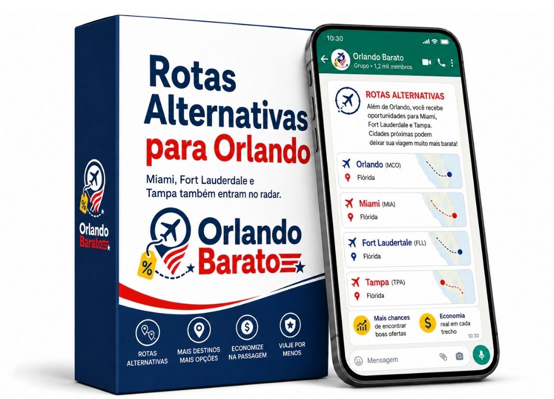 Rotas Alternativas para Orlando